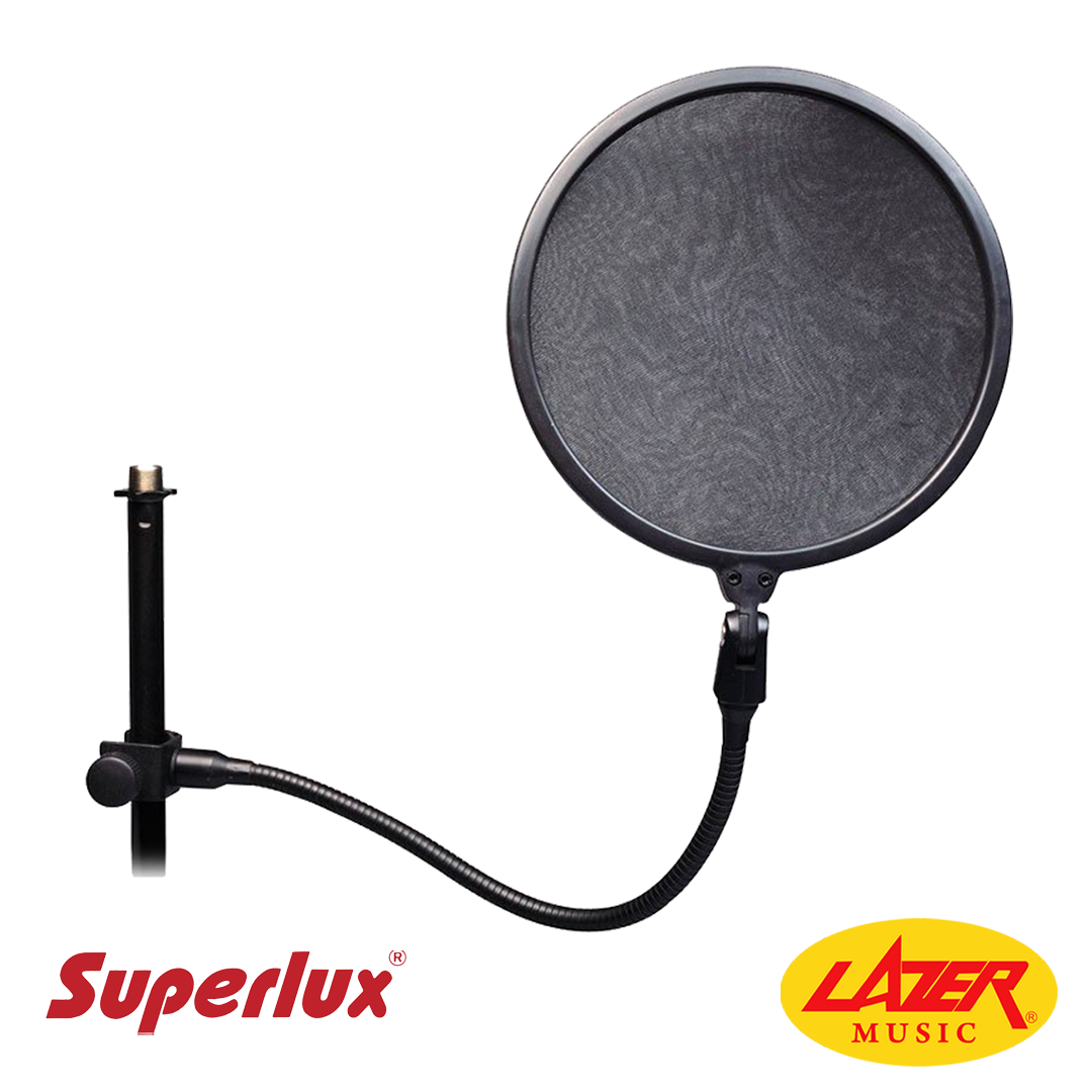 Superlux MA-91B Large Diameter Double Layer Pop Filter